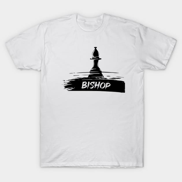 Chess bishop T-Shirt by HB Shirts